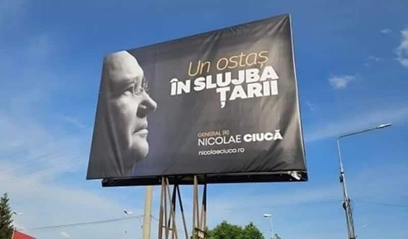 ‘Un ostaș în slujba țării’, însă nu în campania electorală