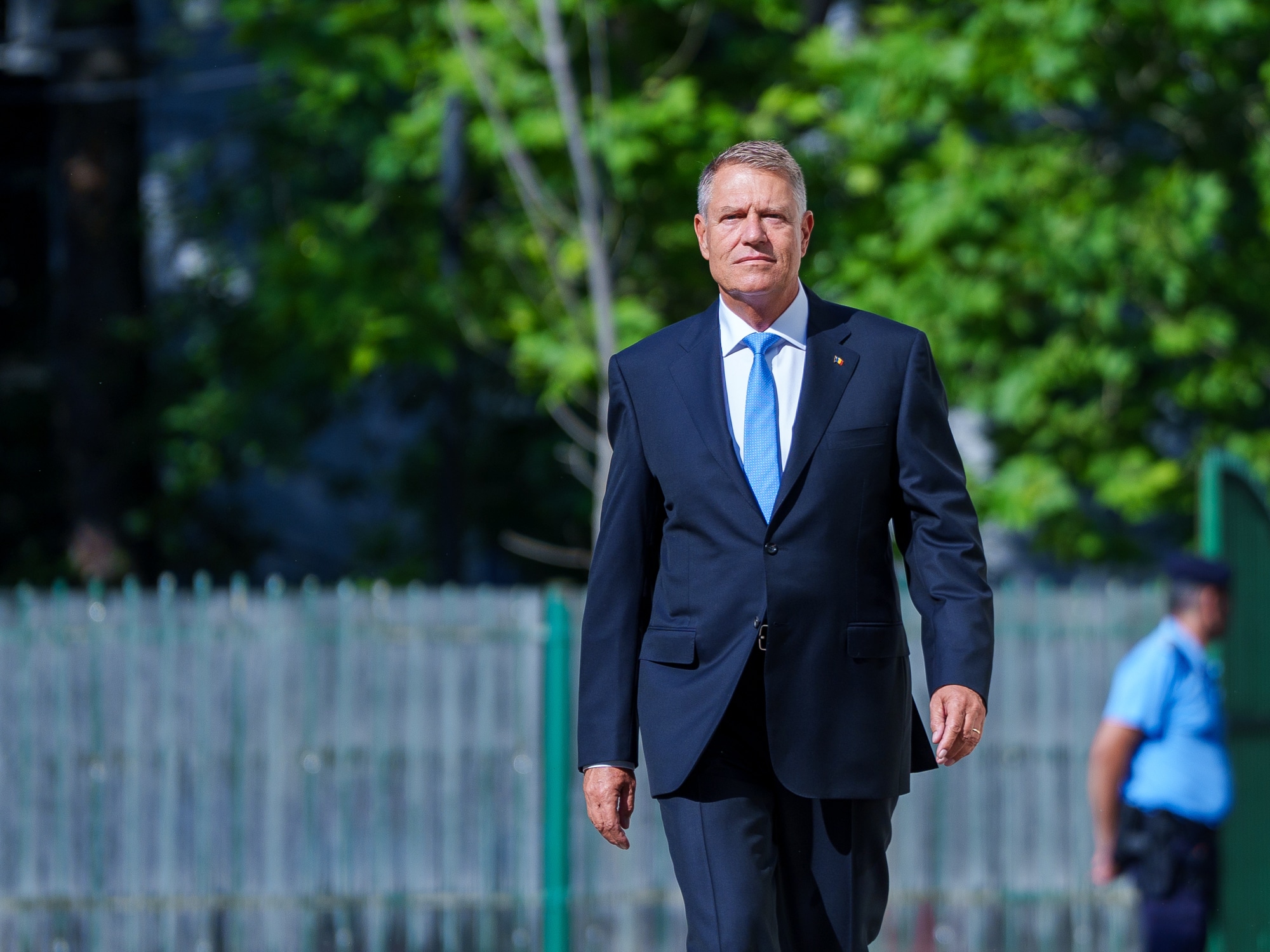 VIDEO Klaus Iohannis și-a numit singur reacția „un non-răspuns”, când a fost întrebat dacă iese din cursa pentru șefia NATO după ce a rămas fără sprijin