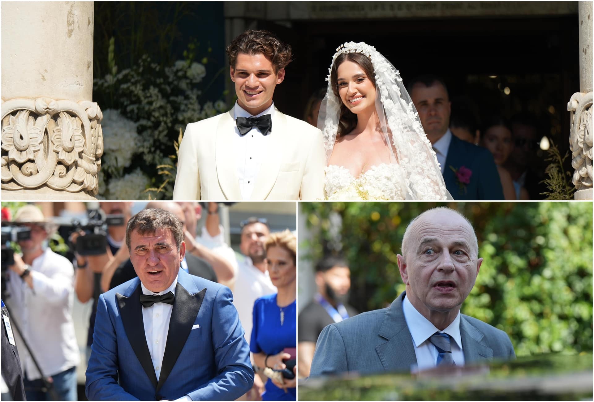 FOTO Imagini de la nunta lui Ianis Hagi. Mircea Geoană, printre invitați